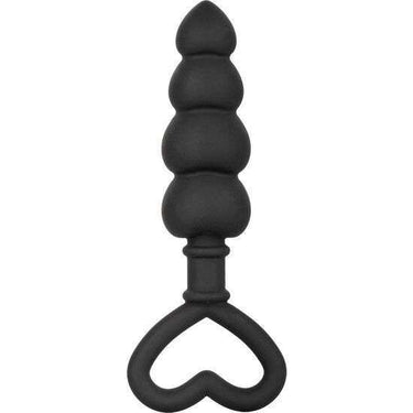 Tappo Anale Flessibile con Anello a Cuore per Stimolazione Intensa